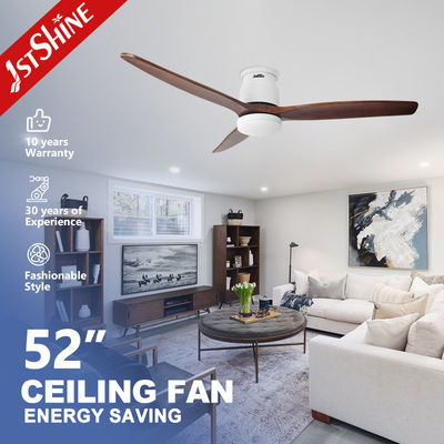 Dukungan Dimmer Ya 1stshine LED Ceiling Fan dengan DC Motor dan Space Saving Design