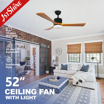 Harga bagus 52 Inch Reversible Motor Time Setting Ceiling Fan Light untuk Rumah Hotel dan Kantor on line