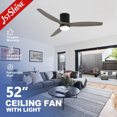 Harga bagus 1stshine LED Ceiling Fan dengan 3 pilihan warna dan Desain Flush Mount hemat energi on line