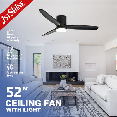 Harga bagus Kipas Angin Langit-Langit Flush Inverter DC dengan 3 Bilah Kayu, Lampu, dan Remote Control Bersertifikasi CB 2- on line