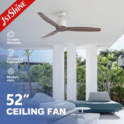 DC Ceiling Fan dengan Remote Control Solid Wood Blades Kecepatan Tinggi