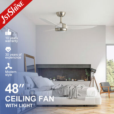 Harga bagus 48-Inch ABS Blade Ceiling Fan Light dengan DC Motor dan remote control untuk pendinginan udara on line